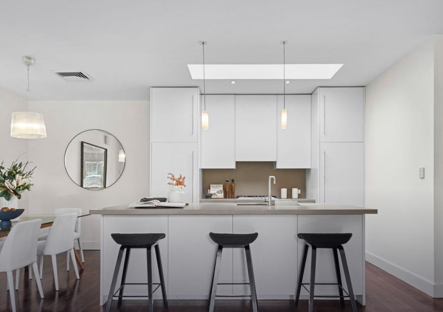 Current kitchen, owner photo